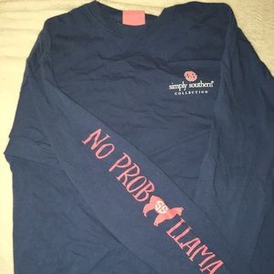 Simply southern llama long sleeve